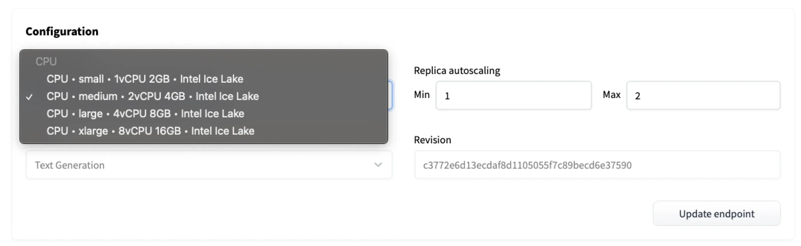 How to update your Endpoint