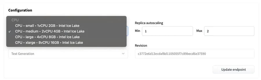 How to update your Endpoint