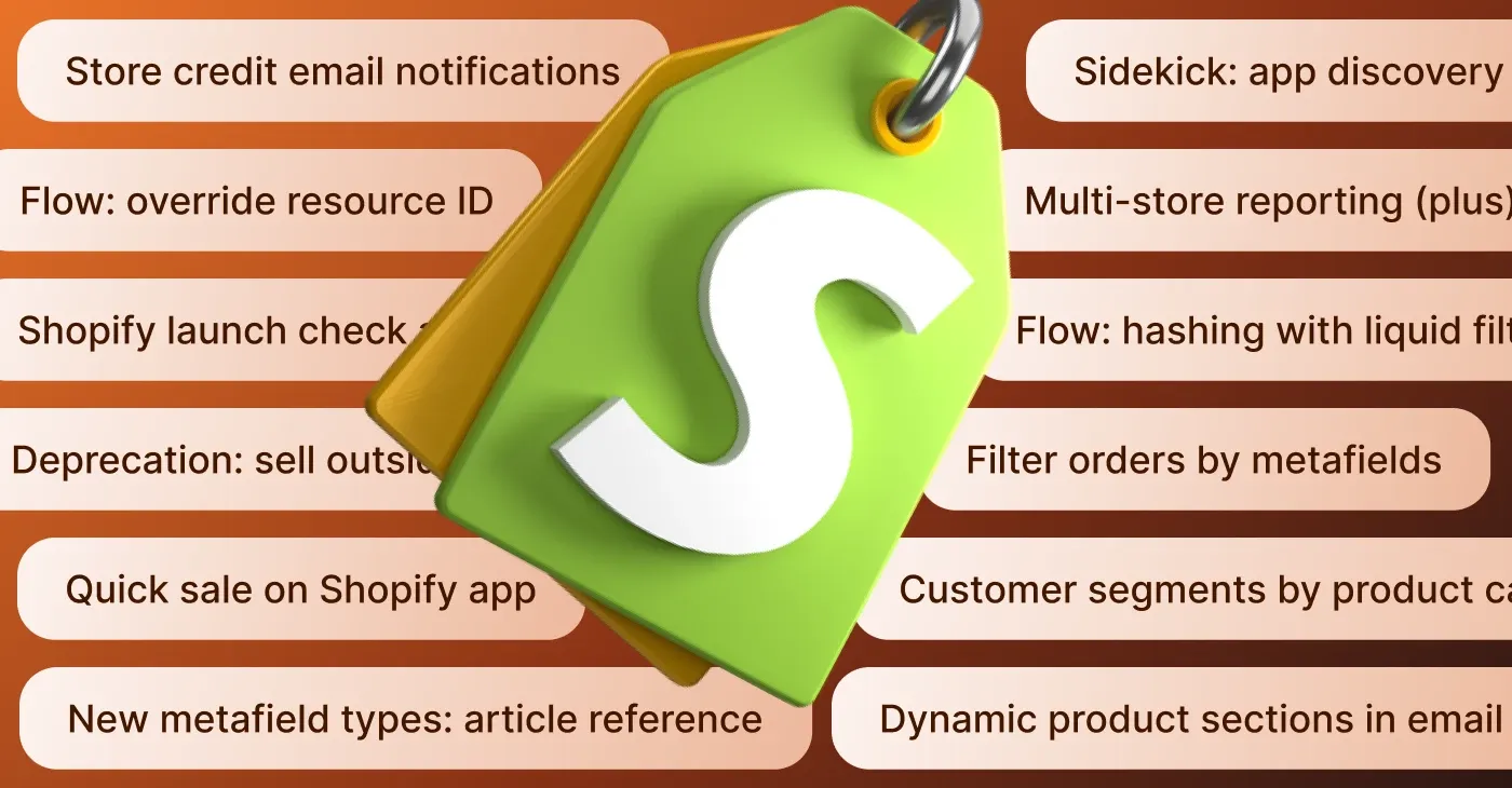 Shopify’s new features in September 2025