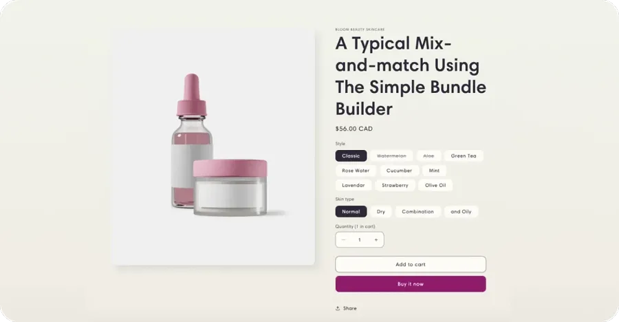 Customers have more options for custom bundles tailored to their preferences