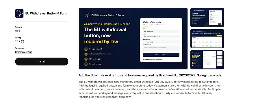 Managed Markets now handles EU cancellation and return requests Managed Markets now handles EU cancellation and return requests