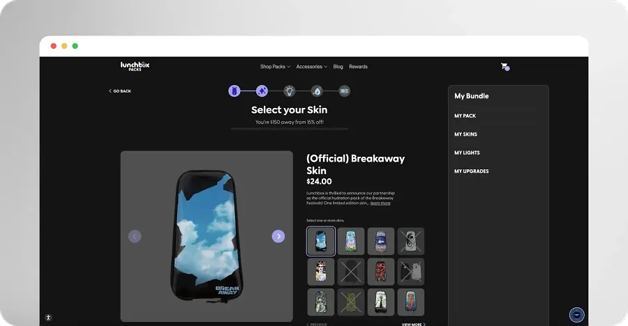 LunchboxPacks Shopify product bundles