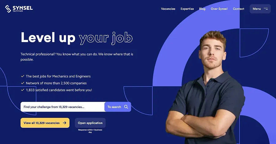 Synsel - custom AI-based recruiting software