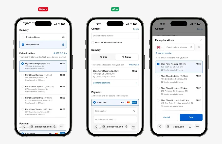 Updates to the local pickup Shopify April 2026