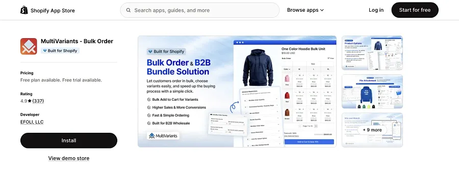 Best wholesale app for Shopify - MultiVariants ‑ Bulk Order Best wholesale app for Shopify - MultiVariants ‑ Bulk Order