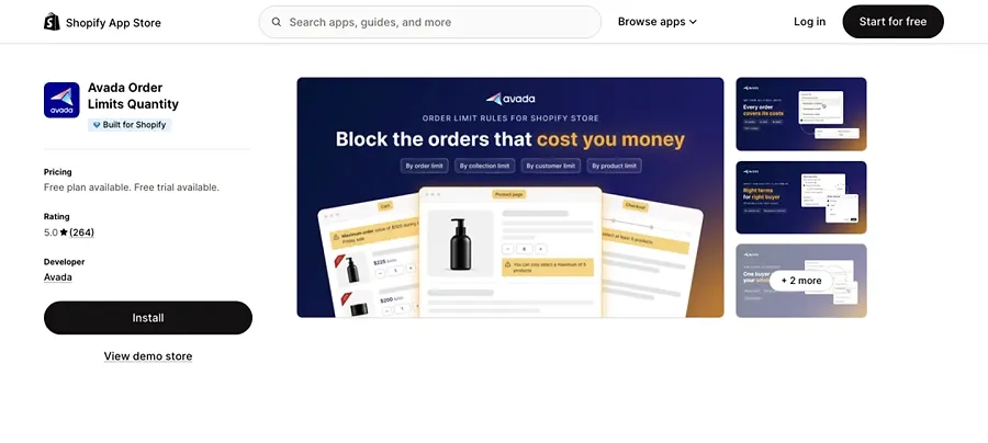 Best wholesale app for Shopify - Avada Order Limits Quantity Best wholesale app for Shopify - Avada Order Limits Quantity