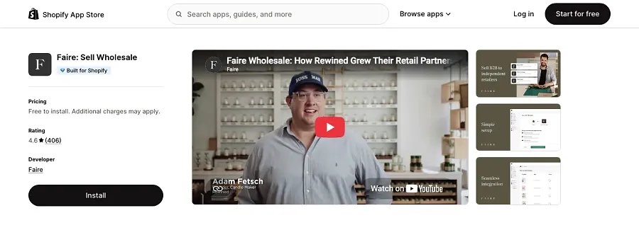 Best wholesale app for Shopify - Faire: Sell Wholesale Best wholesale app for Shopify - Faire: Sell Wholesale