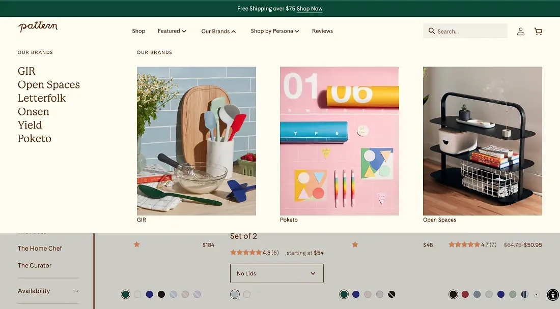 About the client Pattern Brand