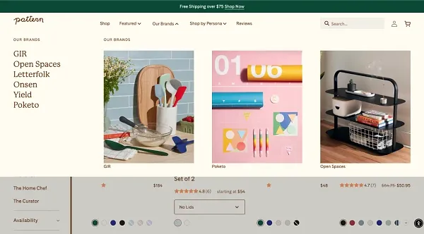 About the client Pattern Brand