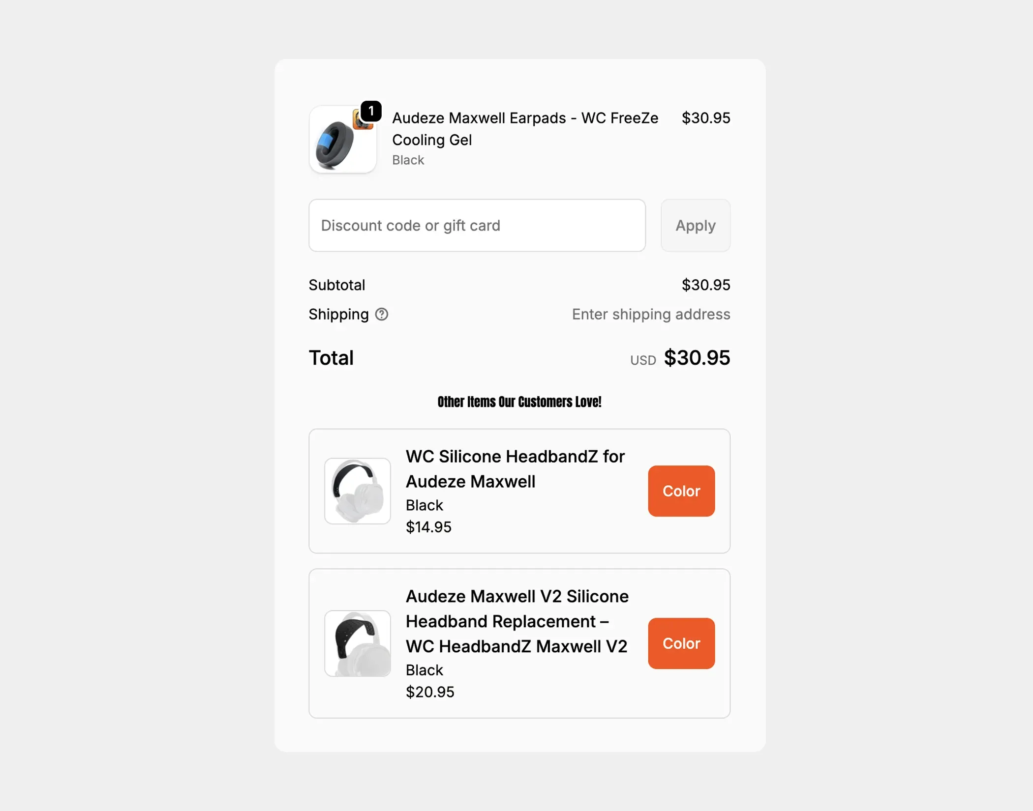 Add cross sells and upsells