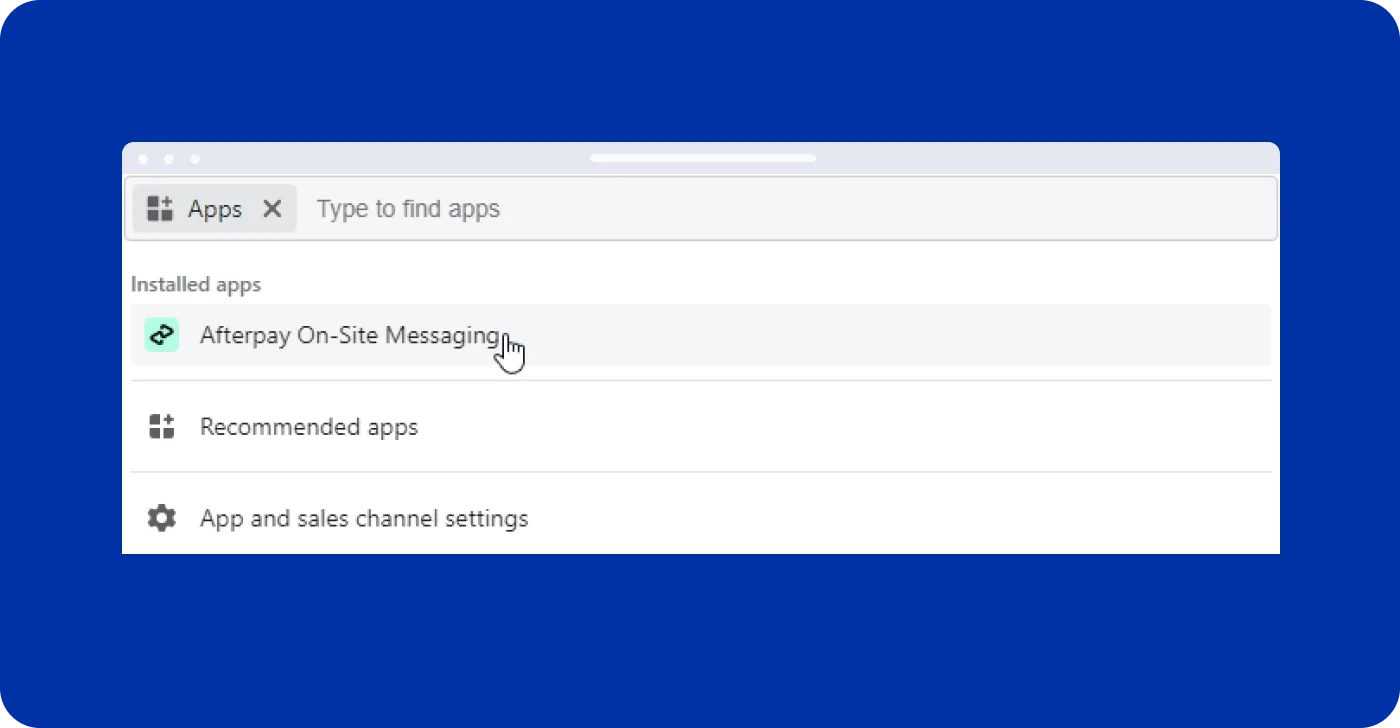 Afterpay for Shopify Afterpay for Shopify