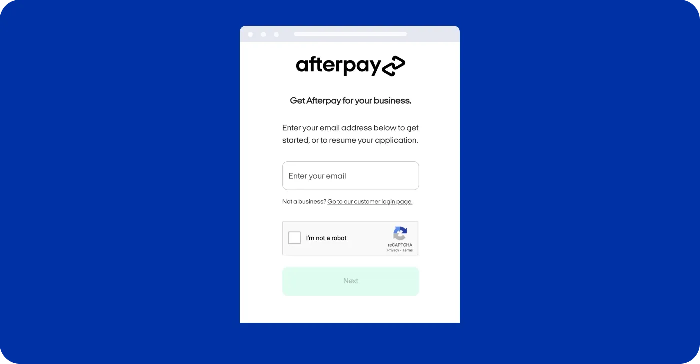 Afterpay Shopify integration