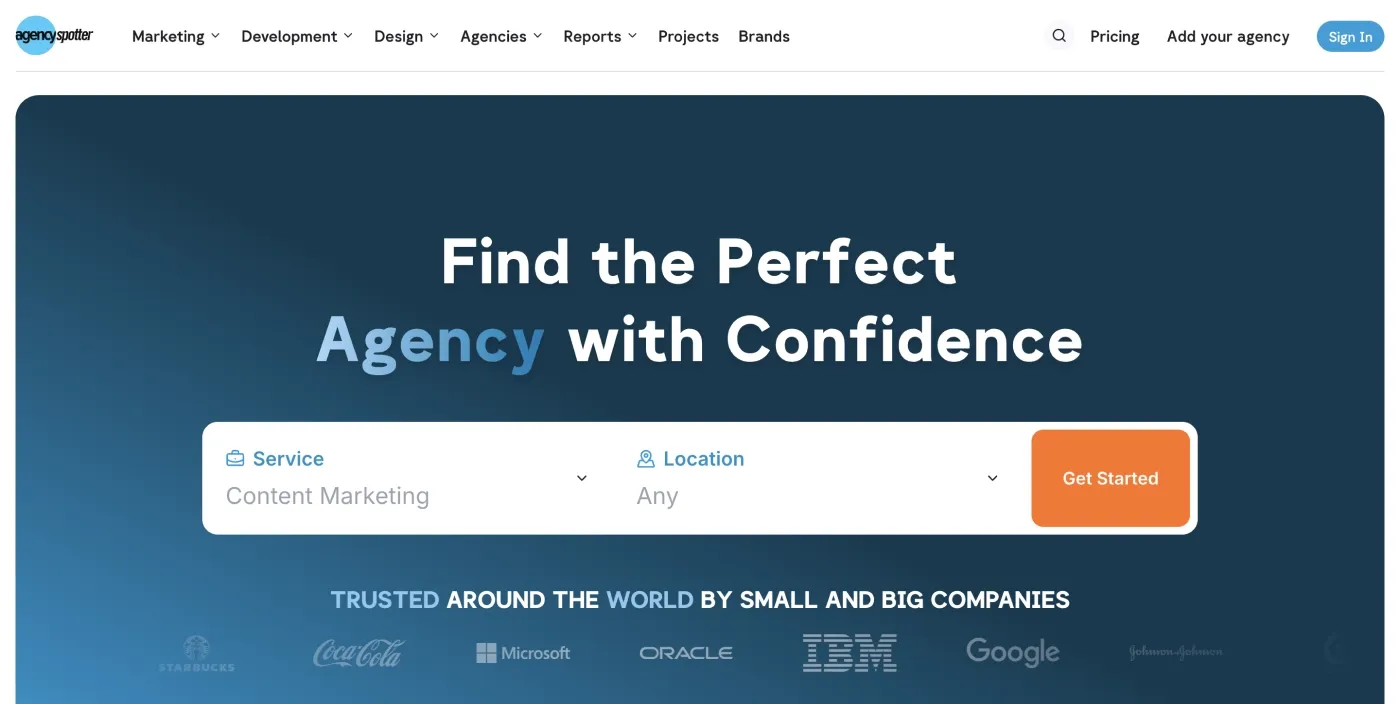 Agency Spotter B2B directory Agency Spotter B2B directory