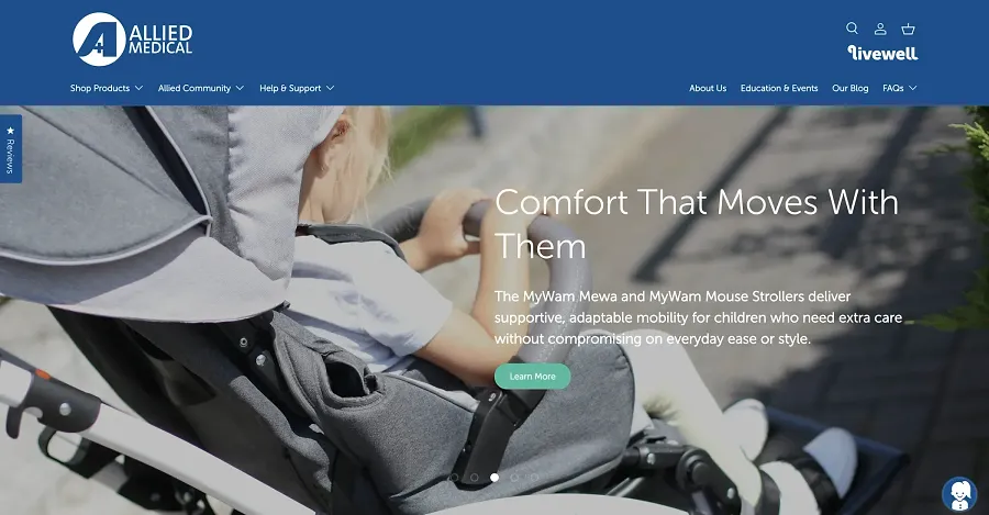 Allied Medical - Medical Equipment B2B Shopify store
