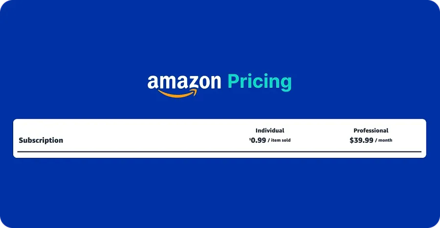 Amazon pricing Amazon pricing