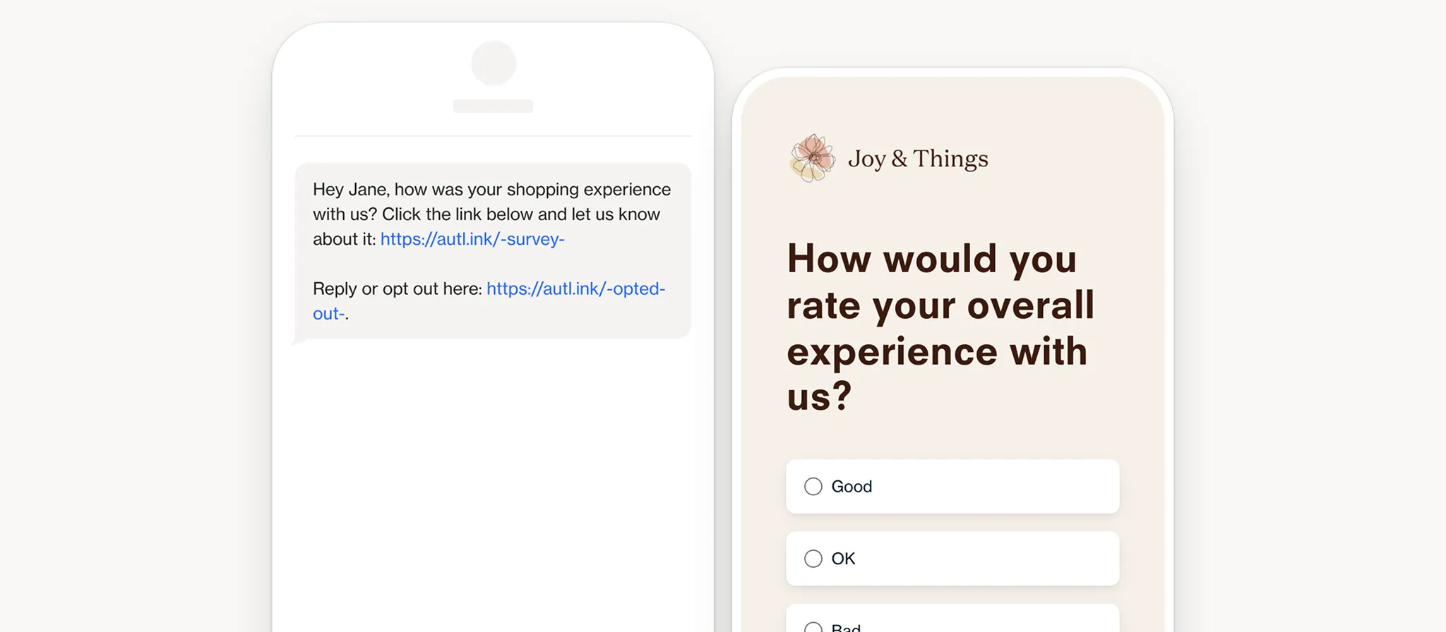 Ask for post-purchase feedback Ask for post-purchase feedback