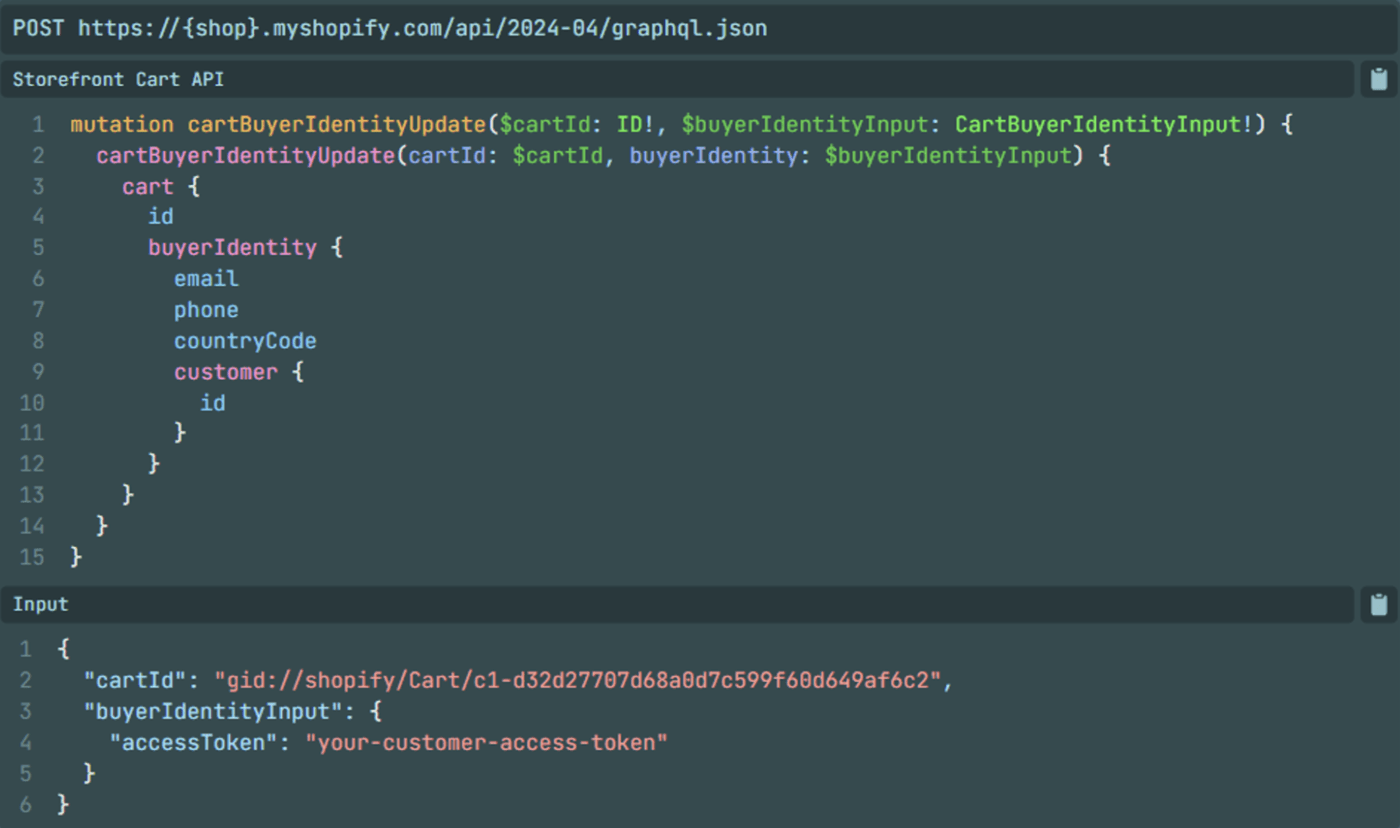 Associate a customer