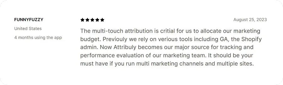 Attribuly review