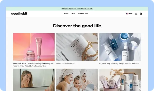 Blog and FAQ