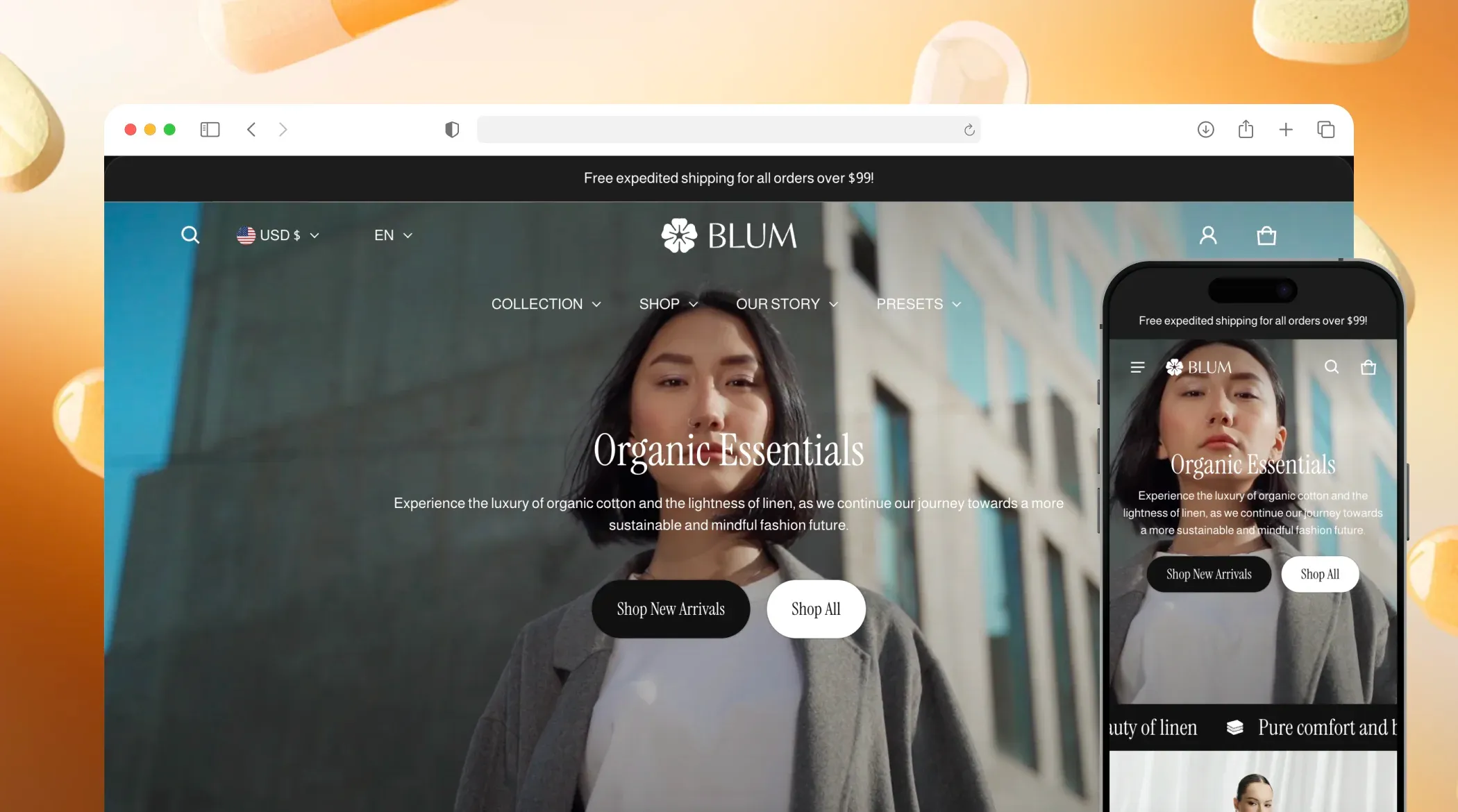 Blum Shopify theme