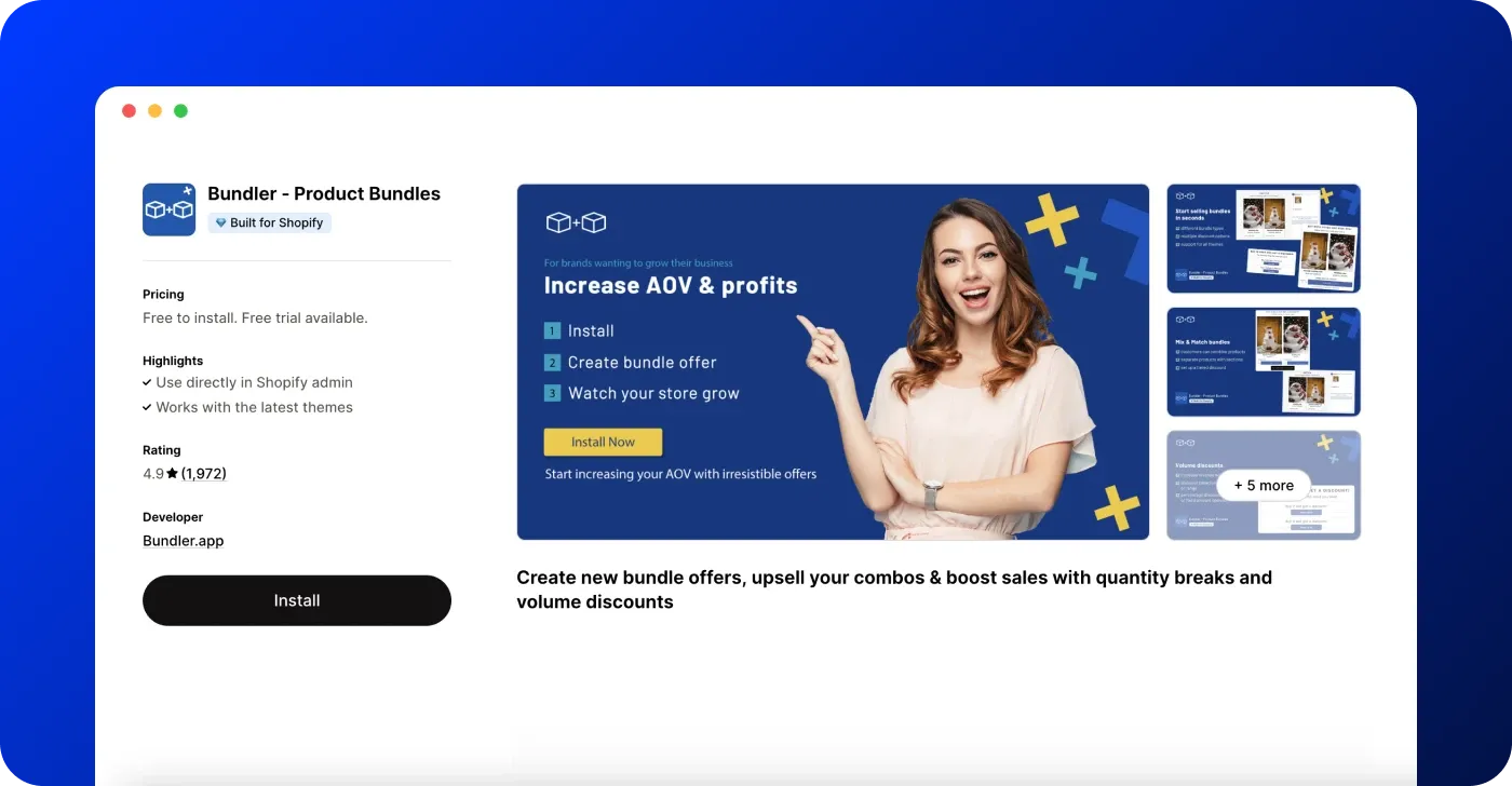 Bundler ‑ Product Bundles