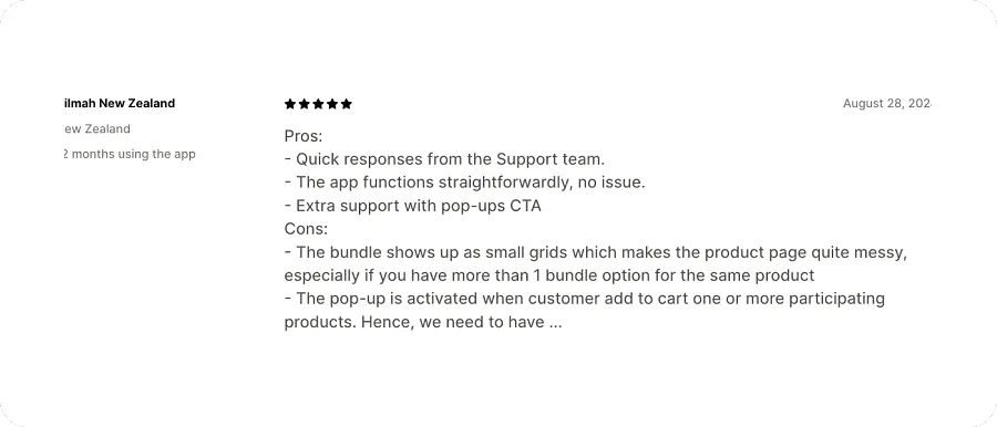 Bundler-feedback