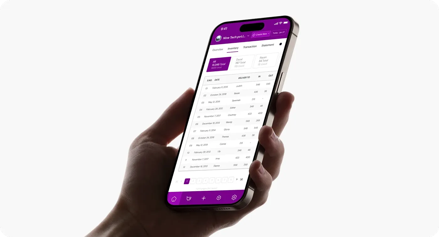Challenges of inventory monitoring app development