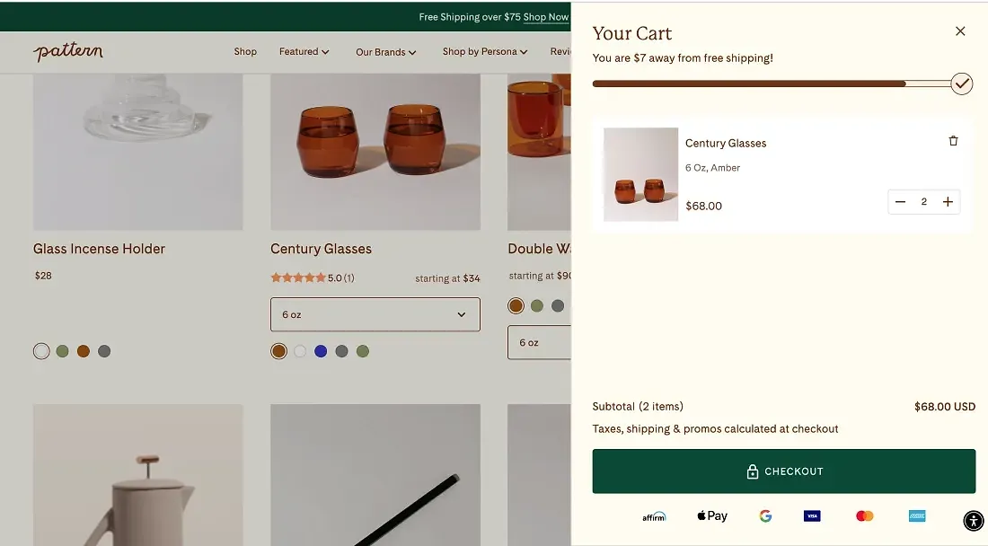 Challenges overview Pattern Brands