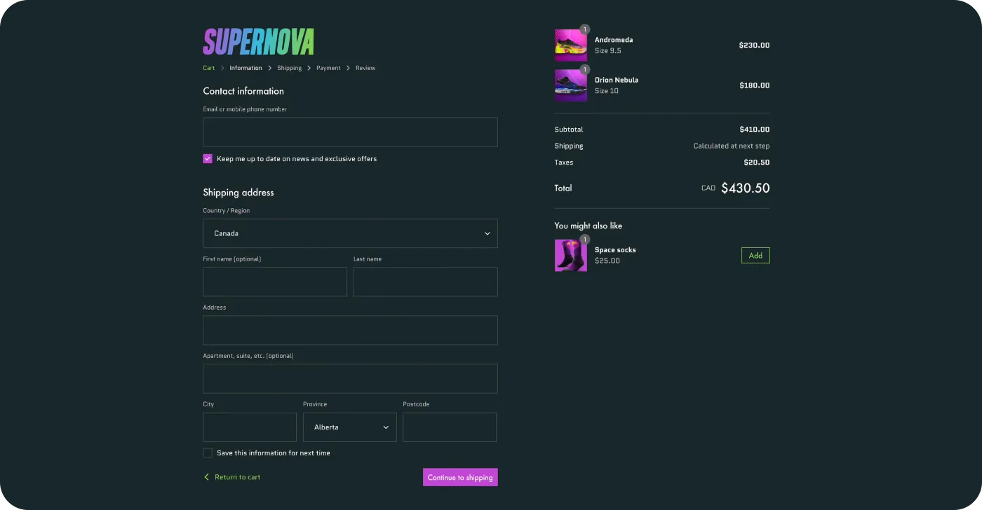 Checkout extensibility features Checkout extensibility features