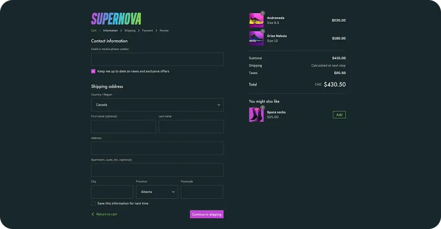 Checkout extensibility features Checkout extensibility features