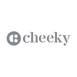 Cheeky logo grey