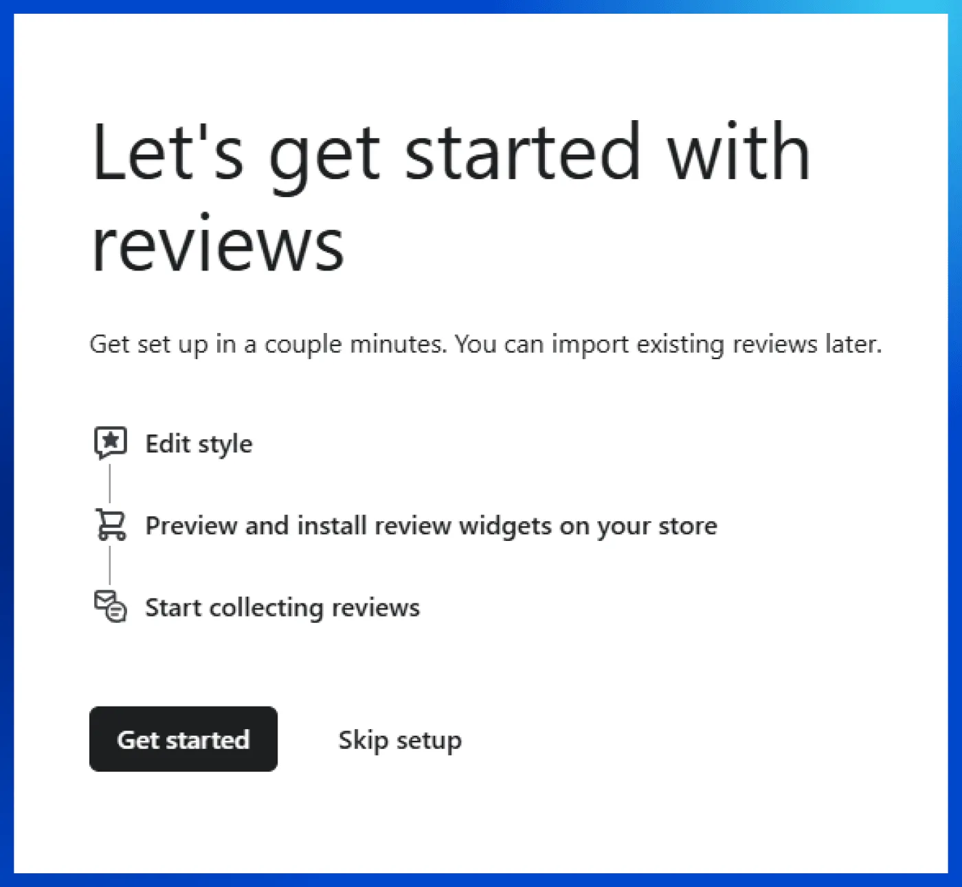 Connect Klaviyo to Shopify for reviews