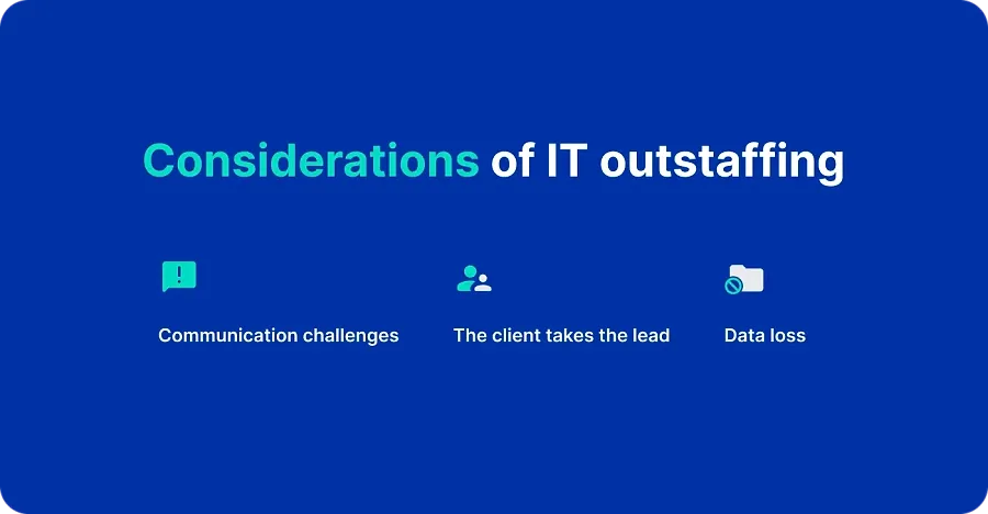 Considerations of IT outstaffing
