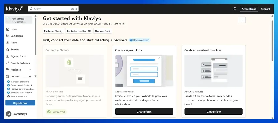 Create a signup form using Klaviyo Create a signup form using Klaviyo