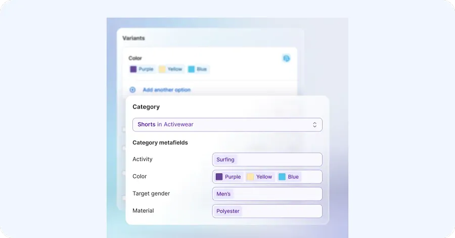 Creating and categorizing products has been simplified!