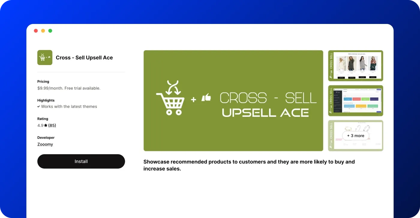 Cross-Sell Upsell Ace