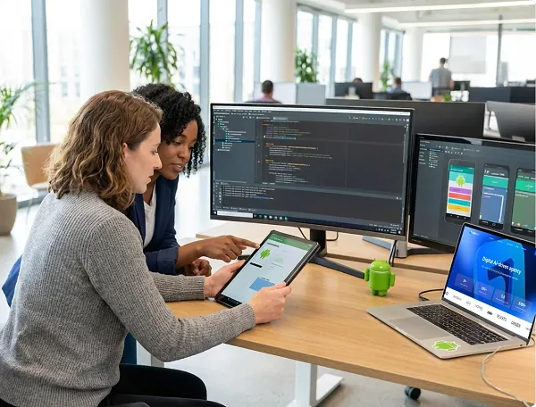 Custom Android app development services for products with specific feature needs