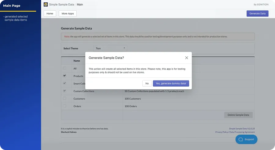 Data Generator Data Generator