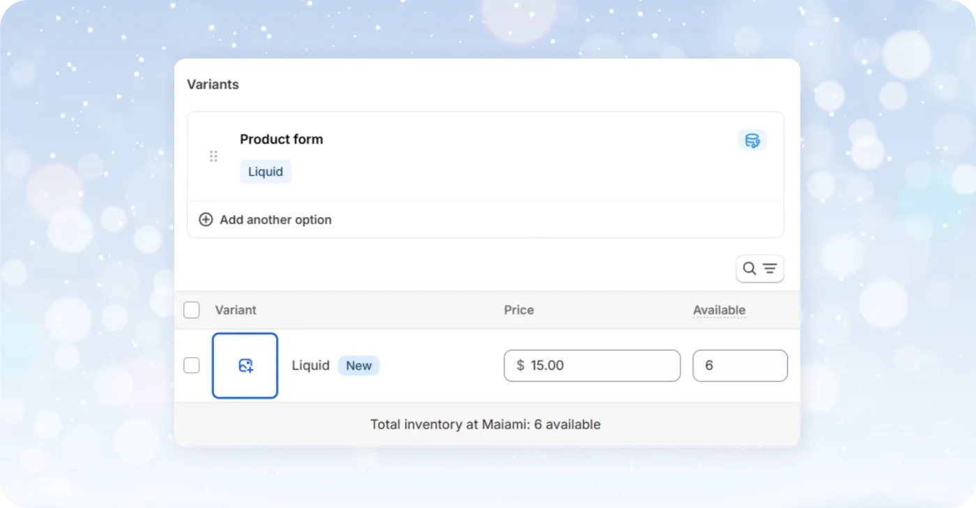 File picker on variant detail page in admin File picker on variant detail page in admin