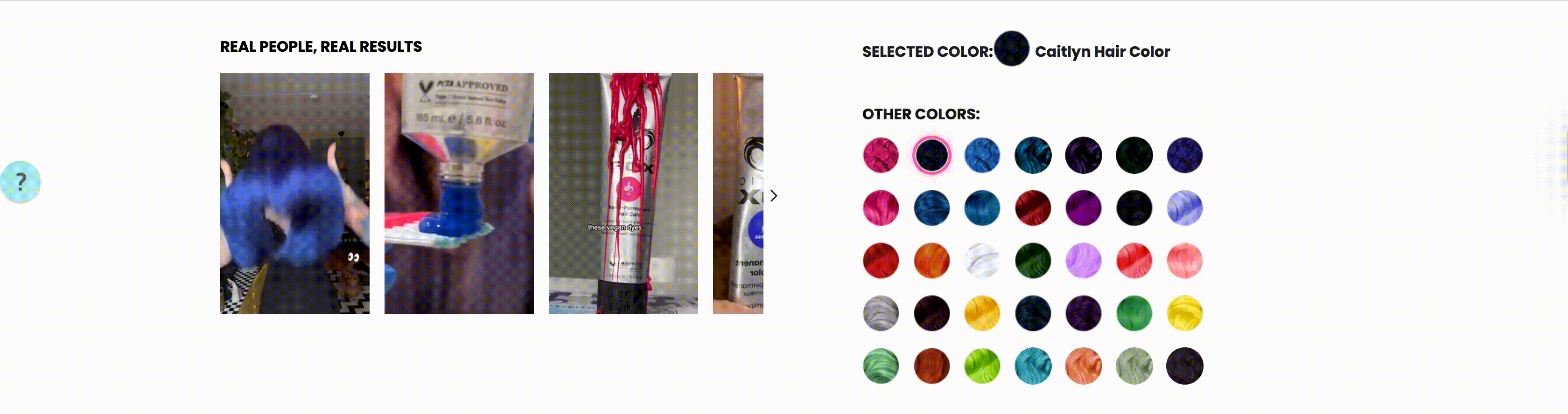 User photos and videos on product pages
