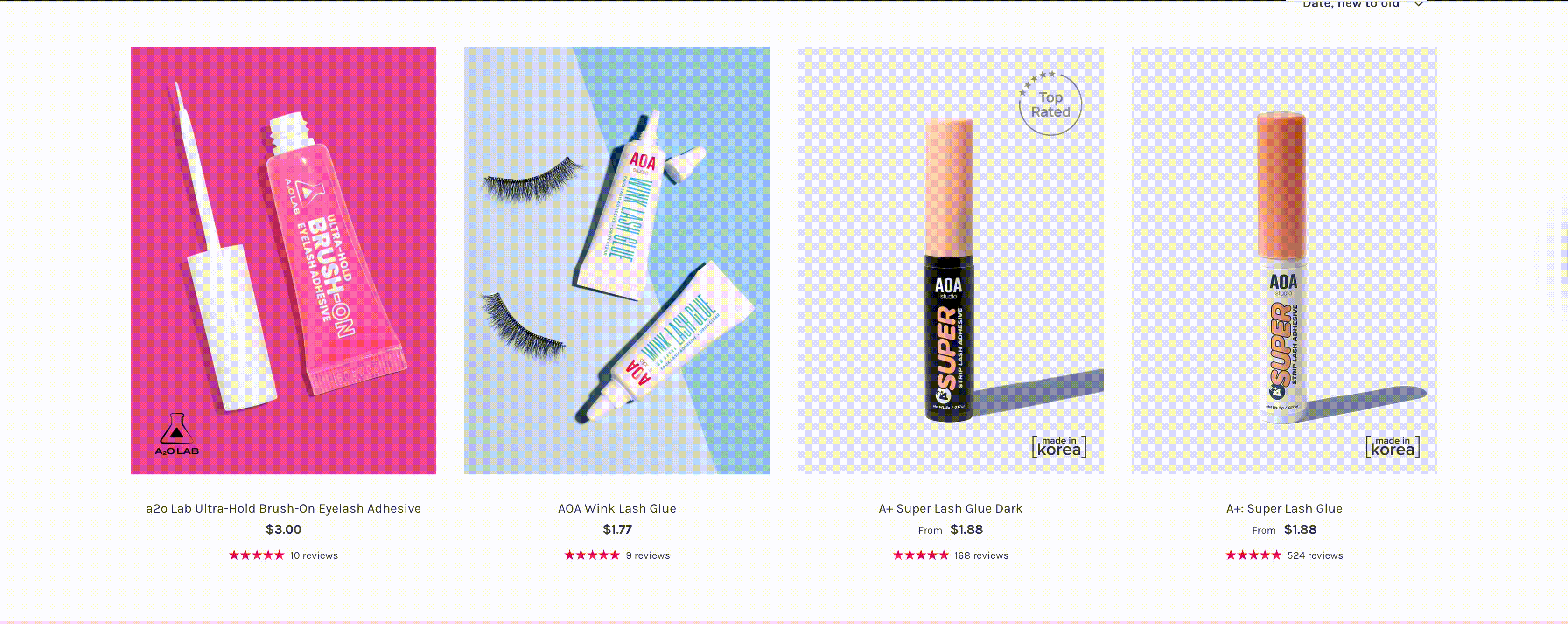 The Quick Buy feature on the Miss A store