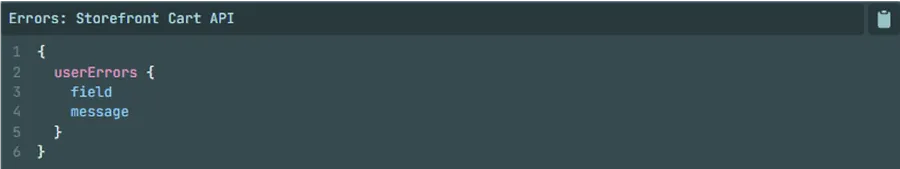 Handle errors