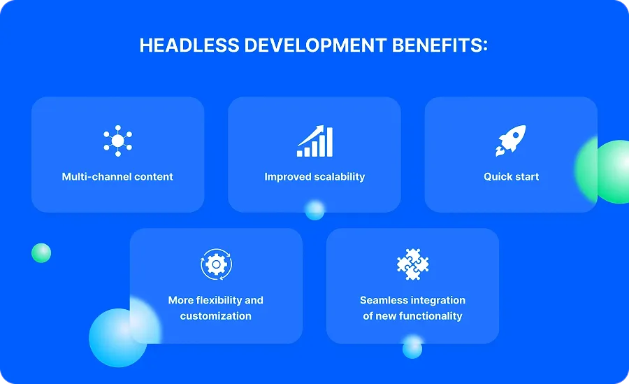Headless development benefits