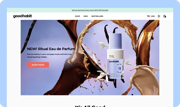 Home page
