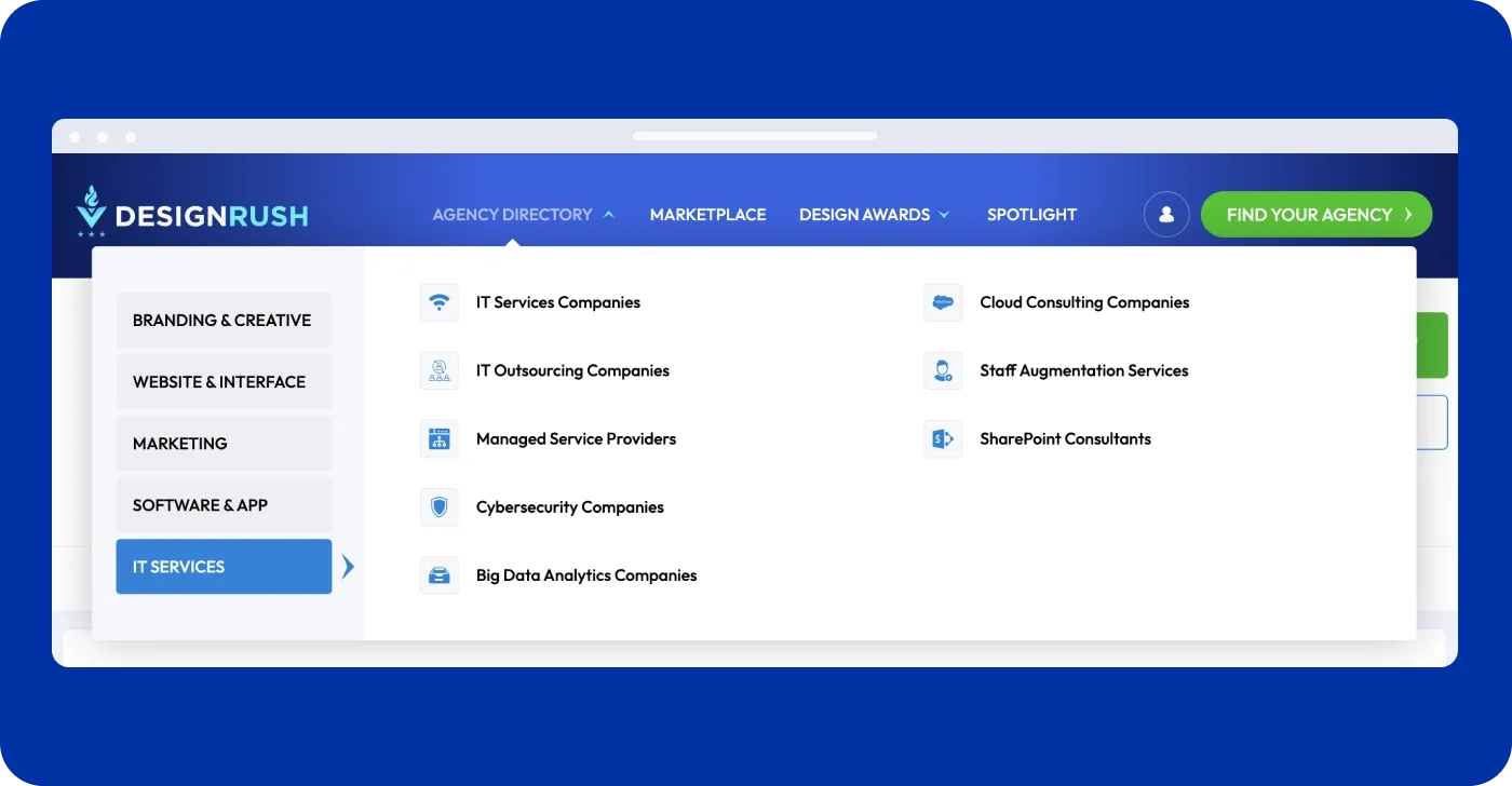 How to use DesignRush to find an agency for your business