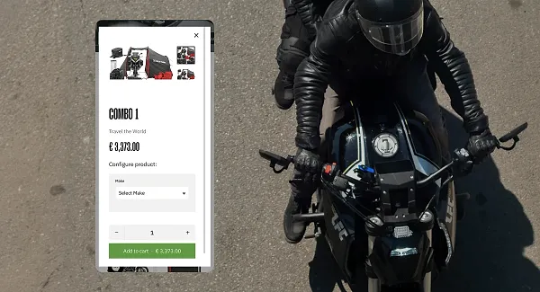 DigitalSuits cooperation with Lone Rider - motorcycle equipment store on Shopify DigitalSuits cooperation with Lone Rider - motorcycle equipment store on Shopify