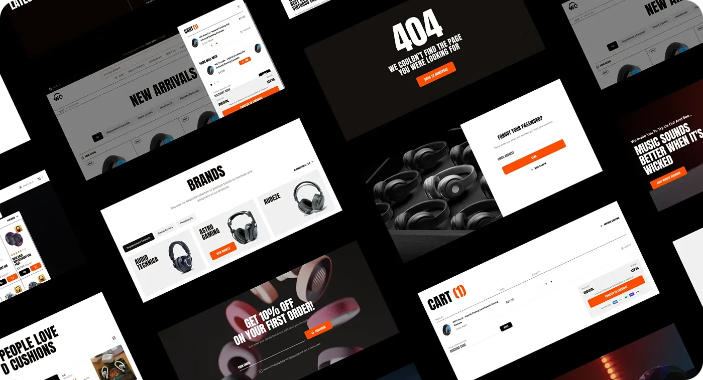Results of the ecommerce website redesign Results of the ecommerce website redesign