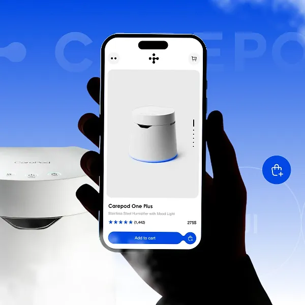 A Carepod Shopify Plus development revamp built for new markets and product launches