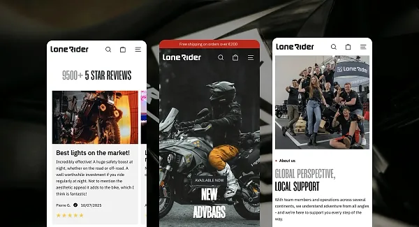 DigitalSuits's work with the bike equipment store on Shopify DigitalSuits's work with the bike equipment store on Shopify
