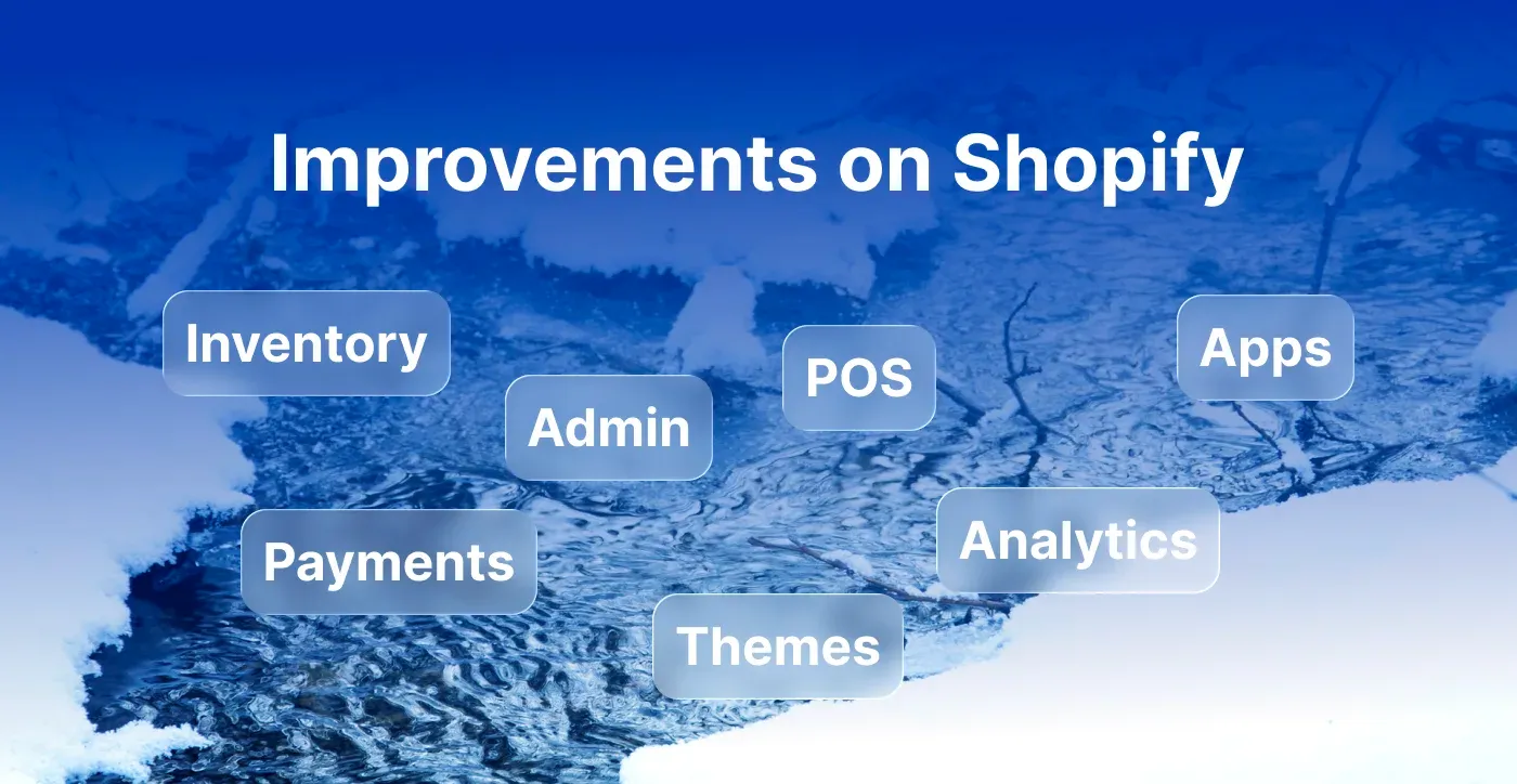 Improvements on Shopify Improvements on Shopify